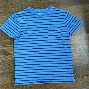 Jcrew striped pocket tee size small